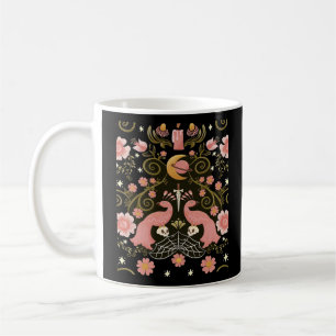 Whimsigoth Midnight Garden Graphic Coffee Mug