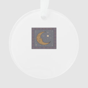 Whimsigoth Moon Classic Ornament
