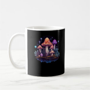 Whimsigoth Mushrooms And Crystals Coffee Mug