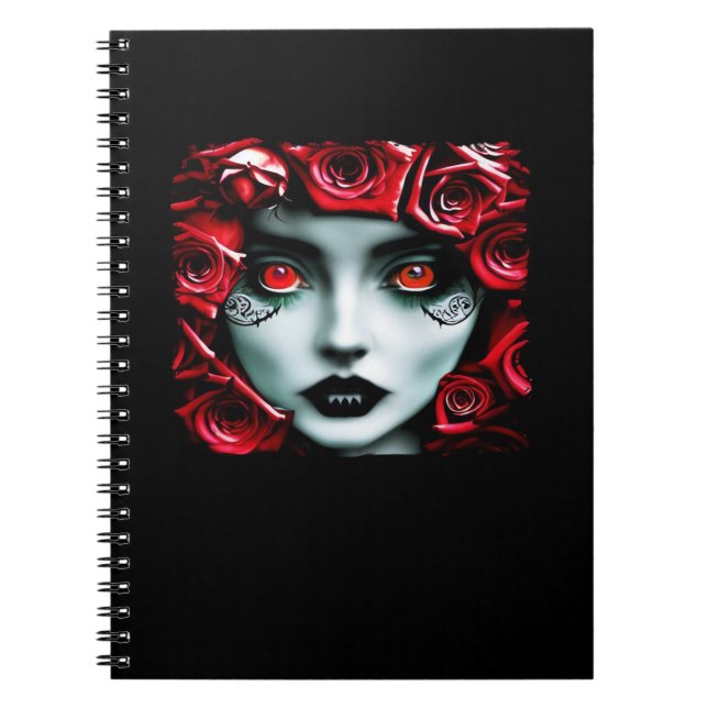 Whimsigoth – Mystical Forests & Moon Magic Notebook (Front)