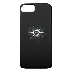 Whimsigoth Night Sky Sun Moon Witchy Classic Hallo iPhone 8/7 Case