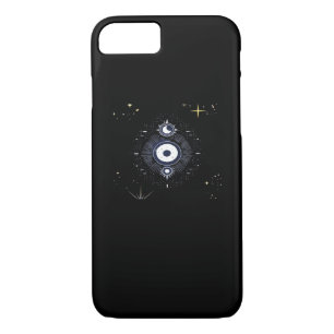 Whimsigoth Night Sky Sun Moon Witchy Classic Vinta iPhone 8/7 Case