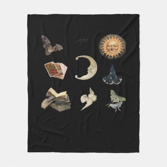 Whimsigoth Pack Fleece Blanket (Front)