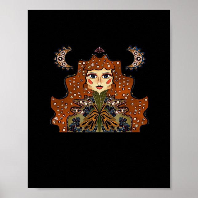 Whimsigoth Portrait Classic Poster (Front)