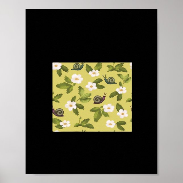 Whimsigoth Snail Classic Poster (Front)