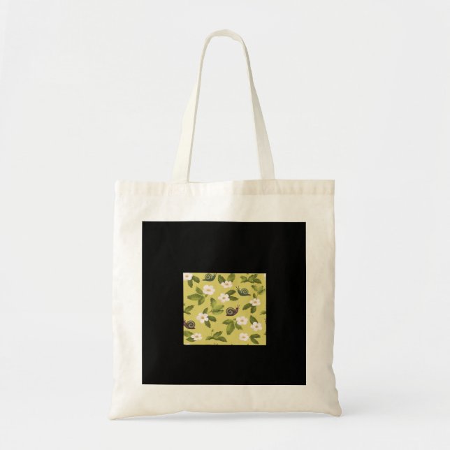 Whimsigoth Snail Classic Tote Bag (Front)