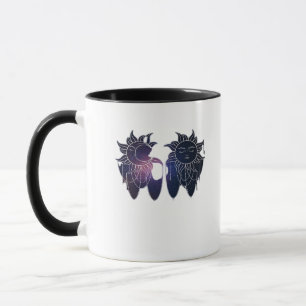 Whimsigoth Starry Night Sun Moon Witchy Classic Mug