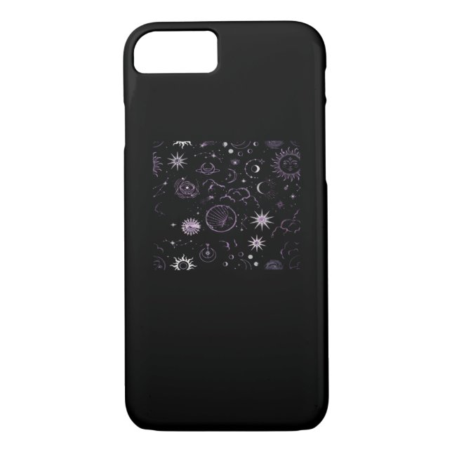Whimsigoth Sun Moon Witchy Classic Case-Mate iPhone Case (Back)