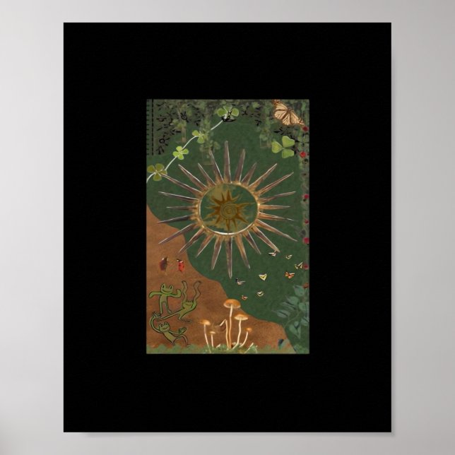 Whimsigoth Swirl Poster (Front)