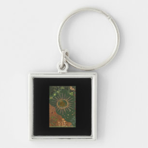 Whimsigoth Swirl Poster Key Ring