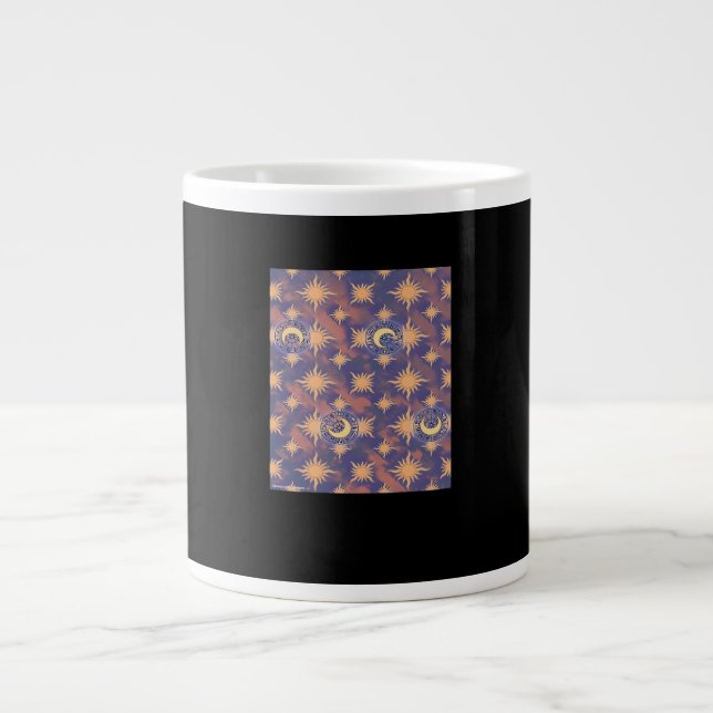 Whimsigoth Wallpaper Classic Large Coffee Mug (Front)