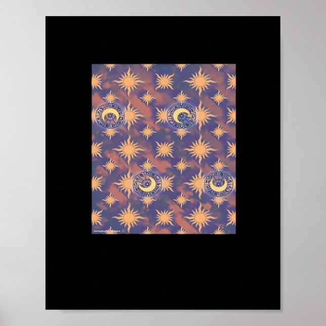 Whimsigoth Wallpaper Classic Poster (Front)