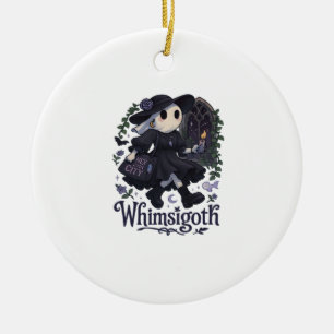 Whimsigoth With City Classic – Urban Magic Meets F Ceramic Tree Decoration