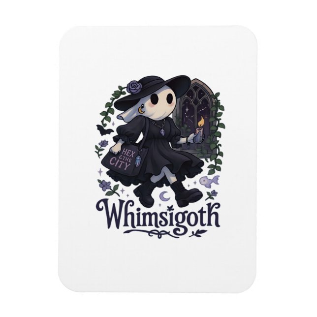 Whimsigoth With City Classic – Urban Magic Meets F Magnet (Vertical)