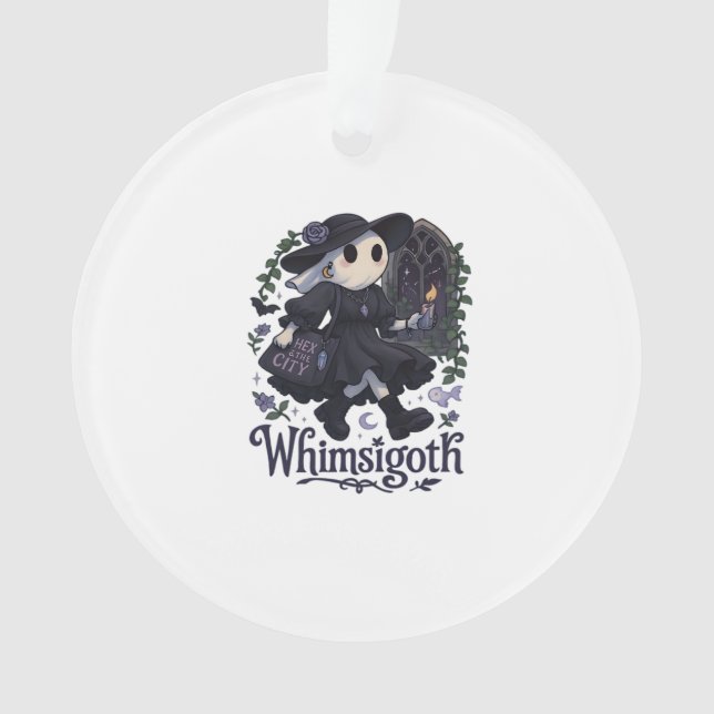 Whimsigoth With City Classic – Urban Magic Meets F Ornament (Front)