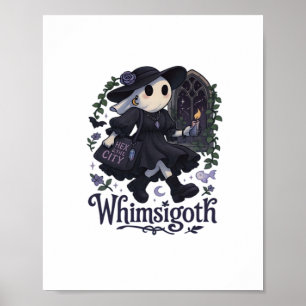 Whimsigoth With City Classic – Urban Magic Meets F Poster