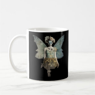 Whimsigoth Zombie Fairy Old Timey Gothic Moody Art Coffee Mug