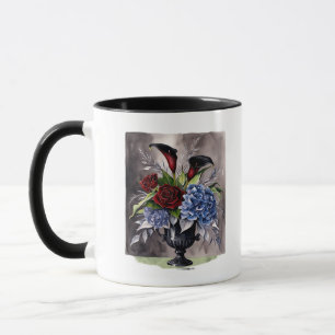 Whimsigothic – Gothic Floral Vase Aesthetic Classi Mug