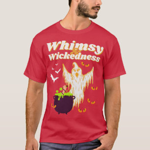 Whimsy and Wickedness Spooky Eyes Blewing Potion H T-Shirt
