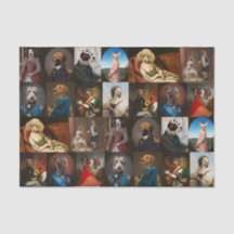 Whimsy Dogs Portrait Collection Decoupage