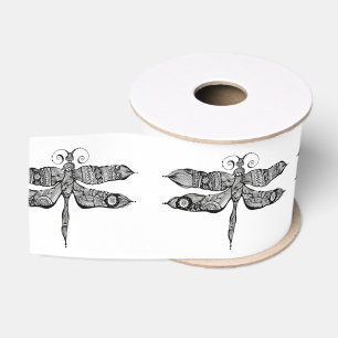 Whimsy Dragonfly Grosgrain Ribbon