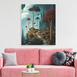 Whimsy-Enchanted-Forest Canvas Print