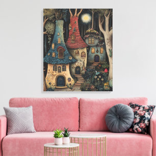 Whimsy-Enchanted-Forest Canvas Print