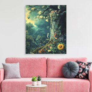 Whimsy-Enchanted-Forest Canvas Print
