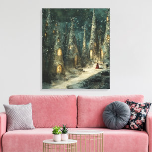 Whimsy-Enchanted-Forest Canvas Print