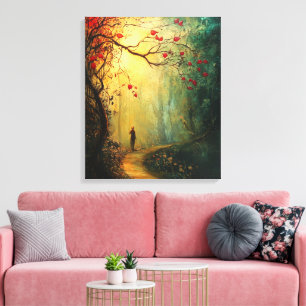 Whimsy-Enchanted-Forest Canvas Print