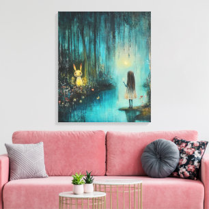Whimsy-Enchanted-Forest Canvas Print