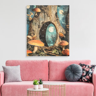 Whimsy-Enchanted-Forest Canvas Print