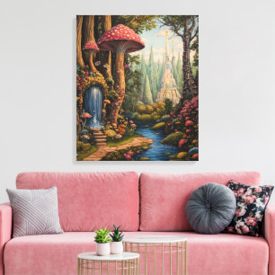 Whimsy-Enchanted-Forest Canvas Print