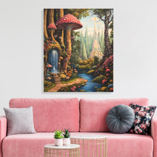 Whimsy-Enchanted-Forest Canvas Print