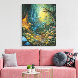 Whimsy-Enchanted-Forest Canvas Print