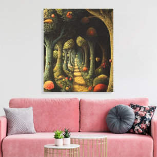 Whimsy-Enchanted-Forest Canvas Print