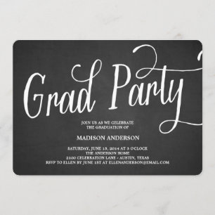 Whimsy Grad Party Graduation Invitation