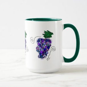 Whimsy Grapes Mug