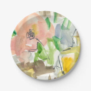 Whimsy in The Garden II Paper Plate