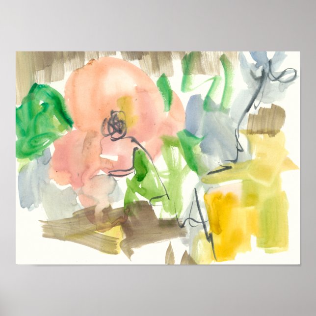 Whimsy in The Garden II Poster (Front)