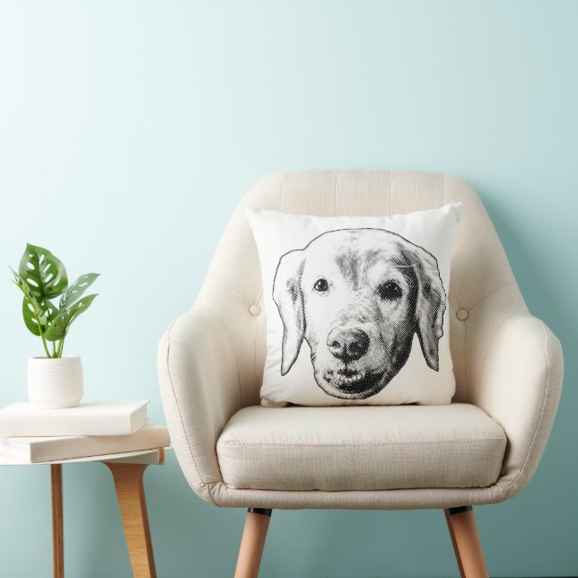 Whimsy Pup Rest Cushion (Chair)