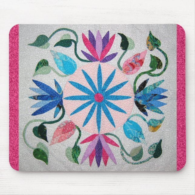 Whimsy Quilt Mouse Mat (Front)