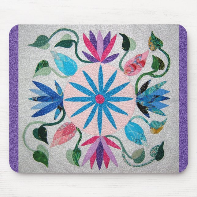 Whimsy Quilt Mouse Mat (Front)