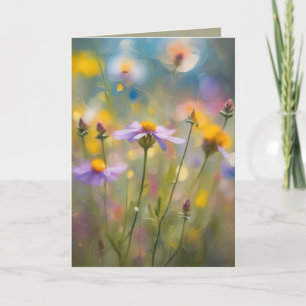 Whimsy Wildflowers Card