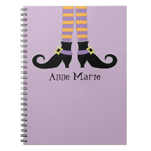 Whimsy Witch's Shoes Notebook