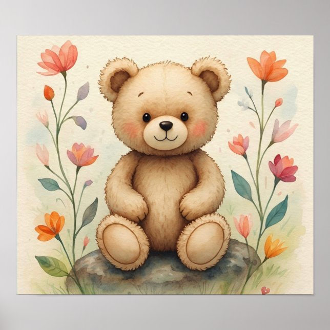 WhimsyTeddyBear  Poster (Front)