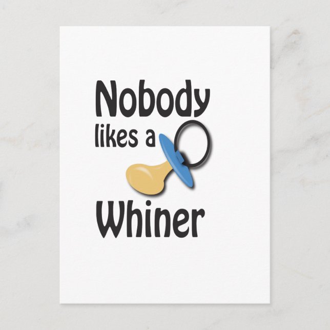 whiner postcard (Front)