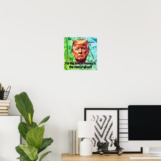 Whiny Greedy Loser Trump Poster (Home Office)