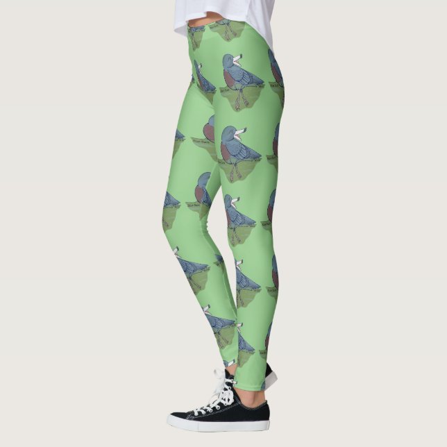 Whio Blue Duck NZ BIRD Leggings (Left)