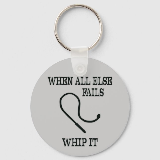 Whip it key ring (Front)